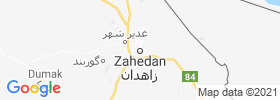 Zahedan map